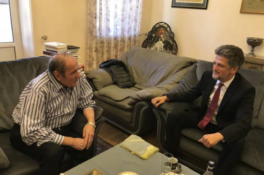 Garo Paylan  Ter Petrosyan ve Paşinyan ile görüştü